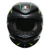 AGV K6 Flash sportovně-cestovní helma šedá/limetková vel.XS